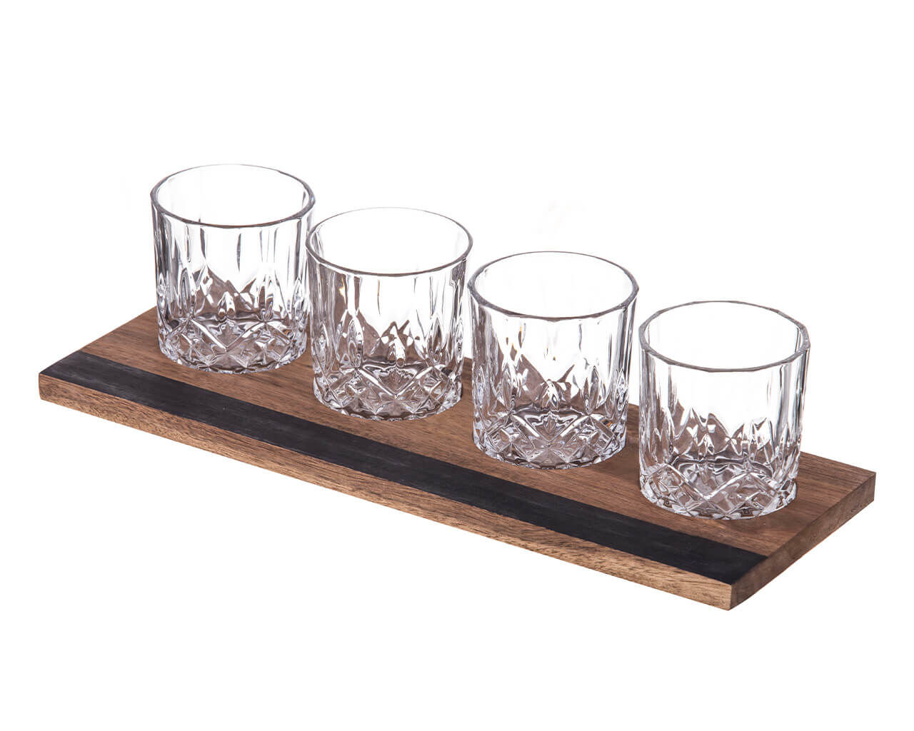 Davis & Waddell Whisky Tasting 5 Piece Paddle Set