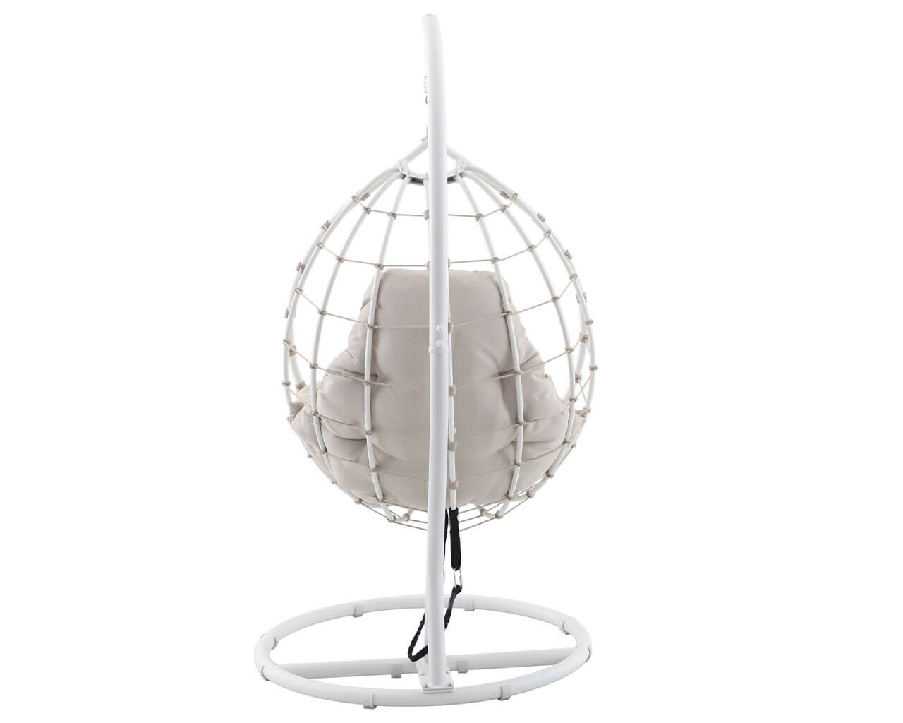 Evolve Hanging Egg Chair - White, White, hi-res