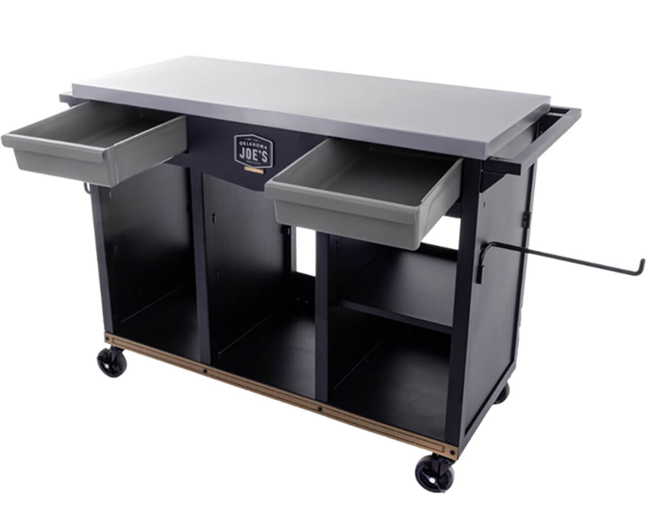 Oklahoma Joe's Workstation Deluxe Prep and Storage Cart, , hi-res