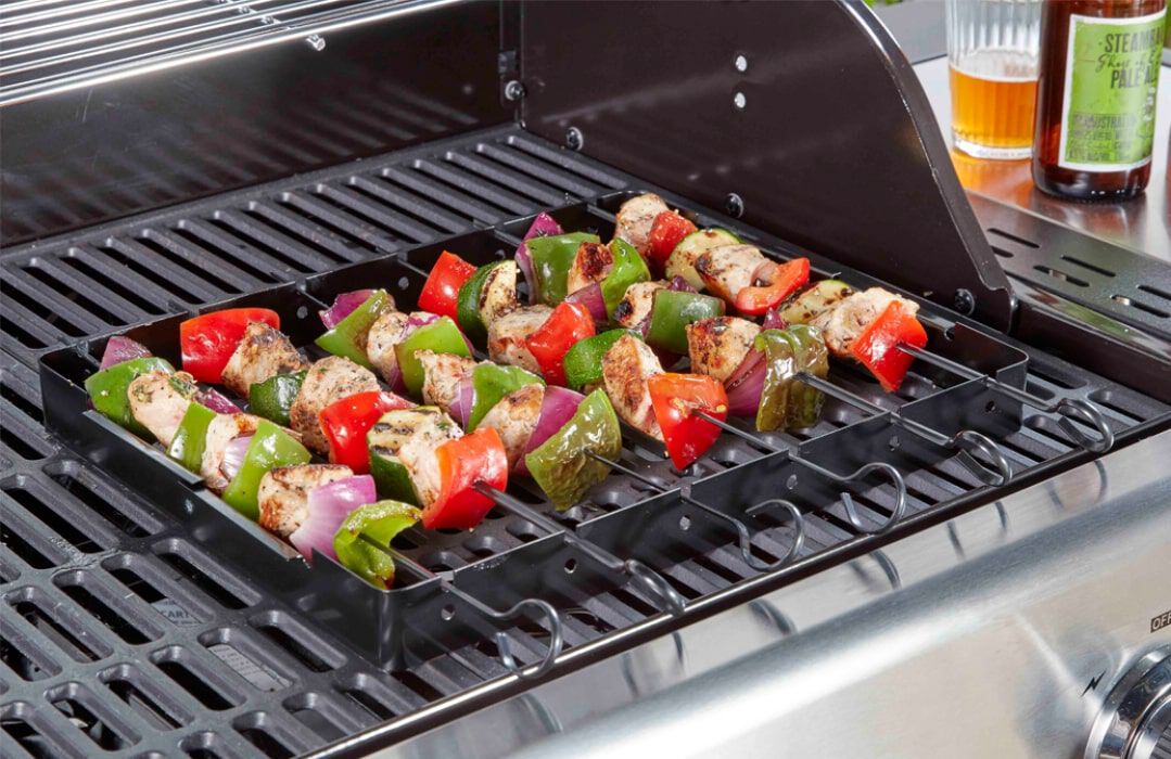 Buy Pro Grill Kebab Rack and Skewers at Barbeques Galore