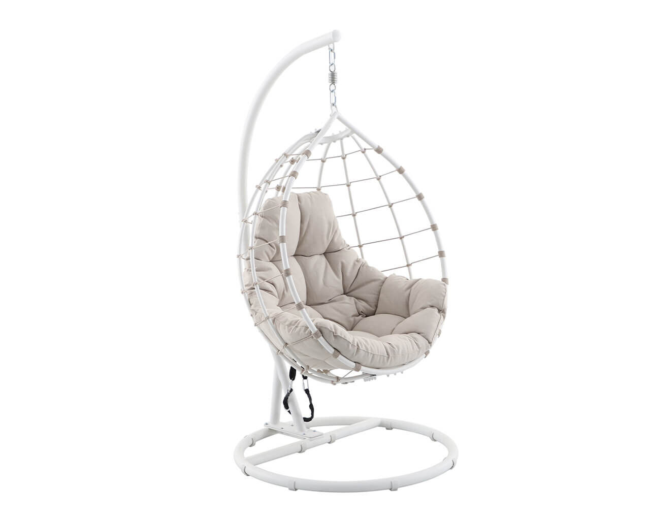 Evolve Hanging Egg Chair - White