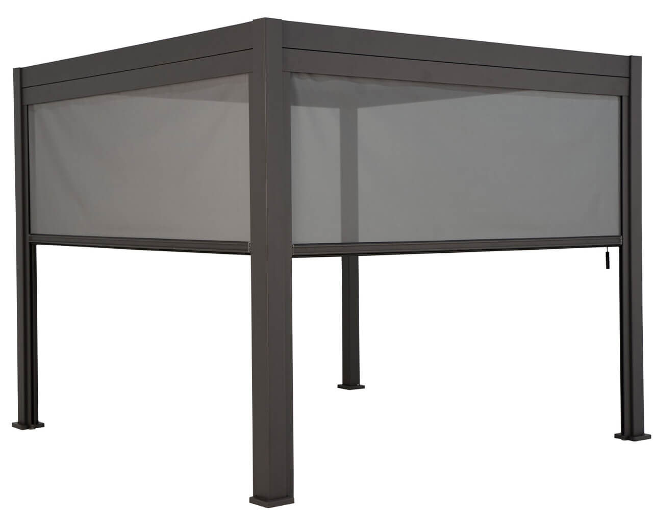 Coolaroo Fairhaven Gazebo Track Guided Privacy Screen - 3.6m, , hi-res