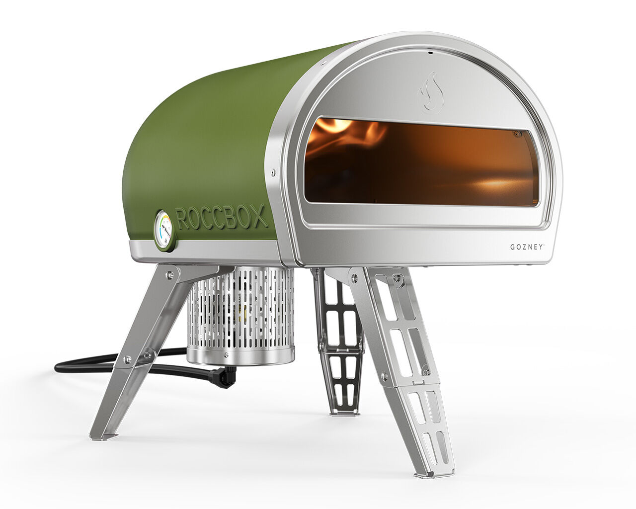 Gozney Roccbox Portable Pizza Oven - Olive, Olive, hi-res image number null