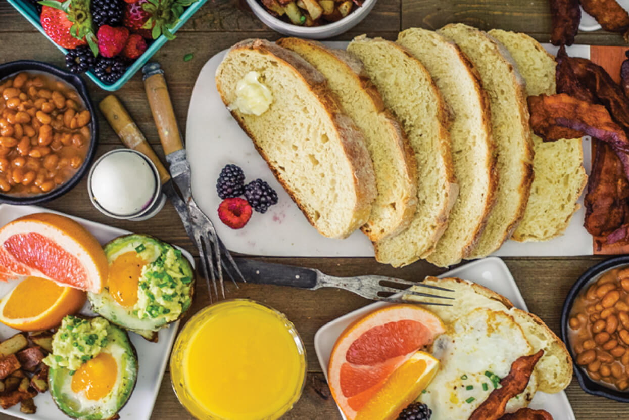 Breakfast on a BBQ