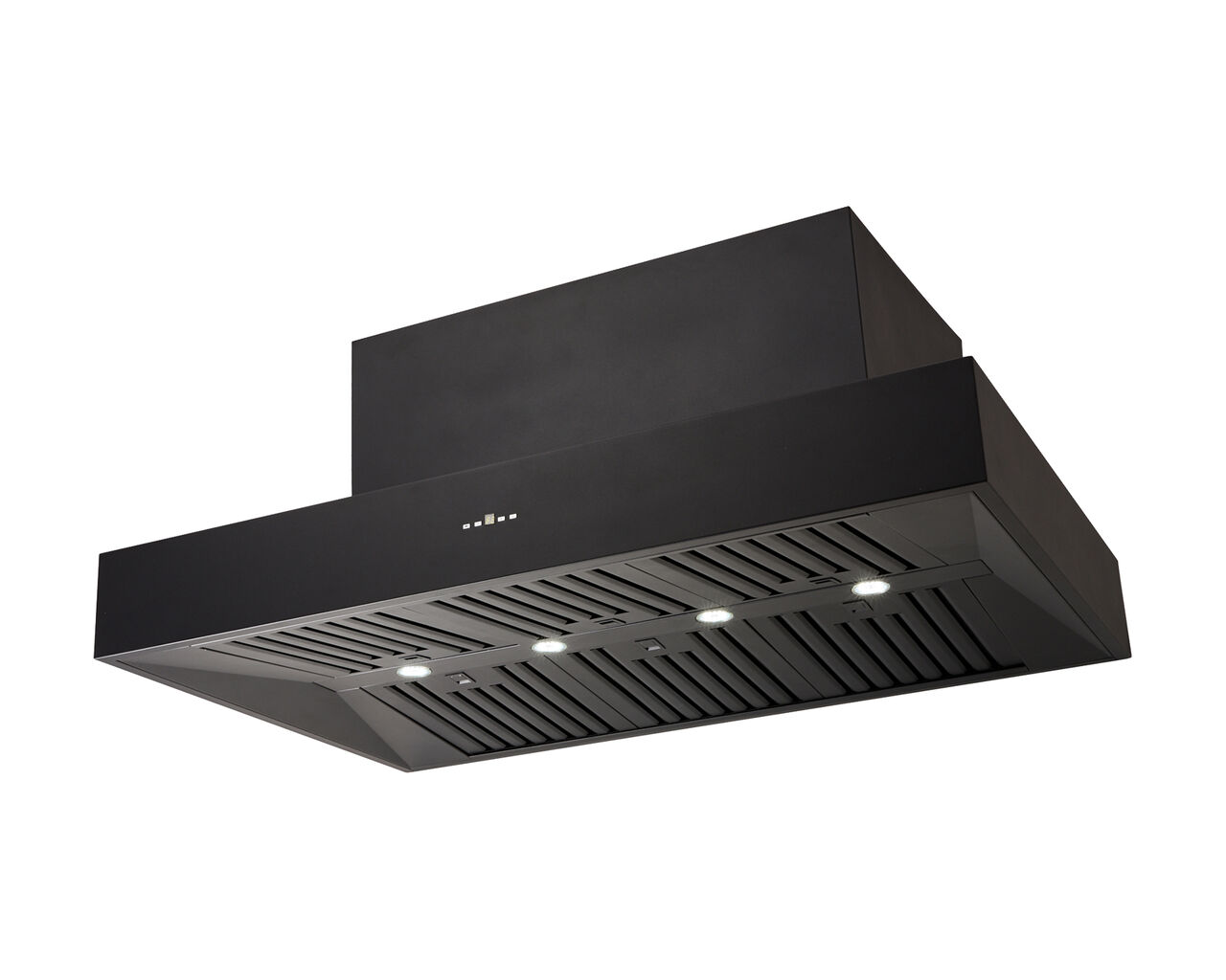 Schweigen Silent Black BBQ Alfresco Rangehood 1200mm 3000M³/hr Twin Motors, , hi-res image number null