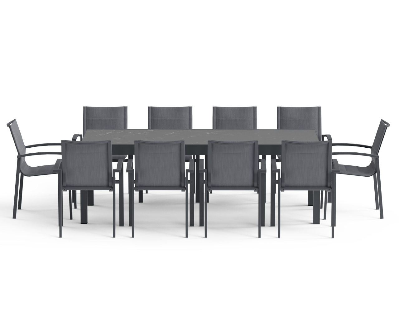 Boston-Sinta 11 Piece Extension Dining Setting, , hi-res image number null