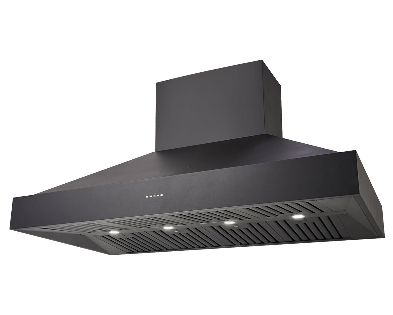 Schweigen Black BBQ Alfresco Rangehood 1500mm (Non Silent) 2500M³/hr Twin Motors, , hi-res image number null