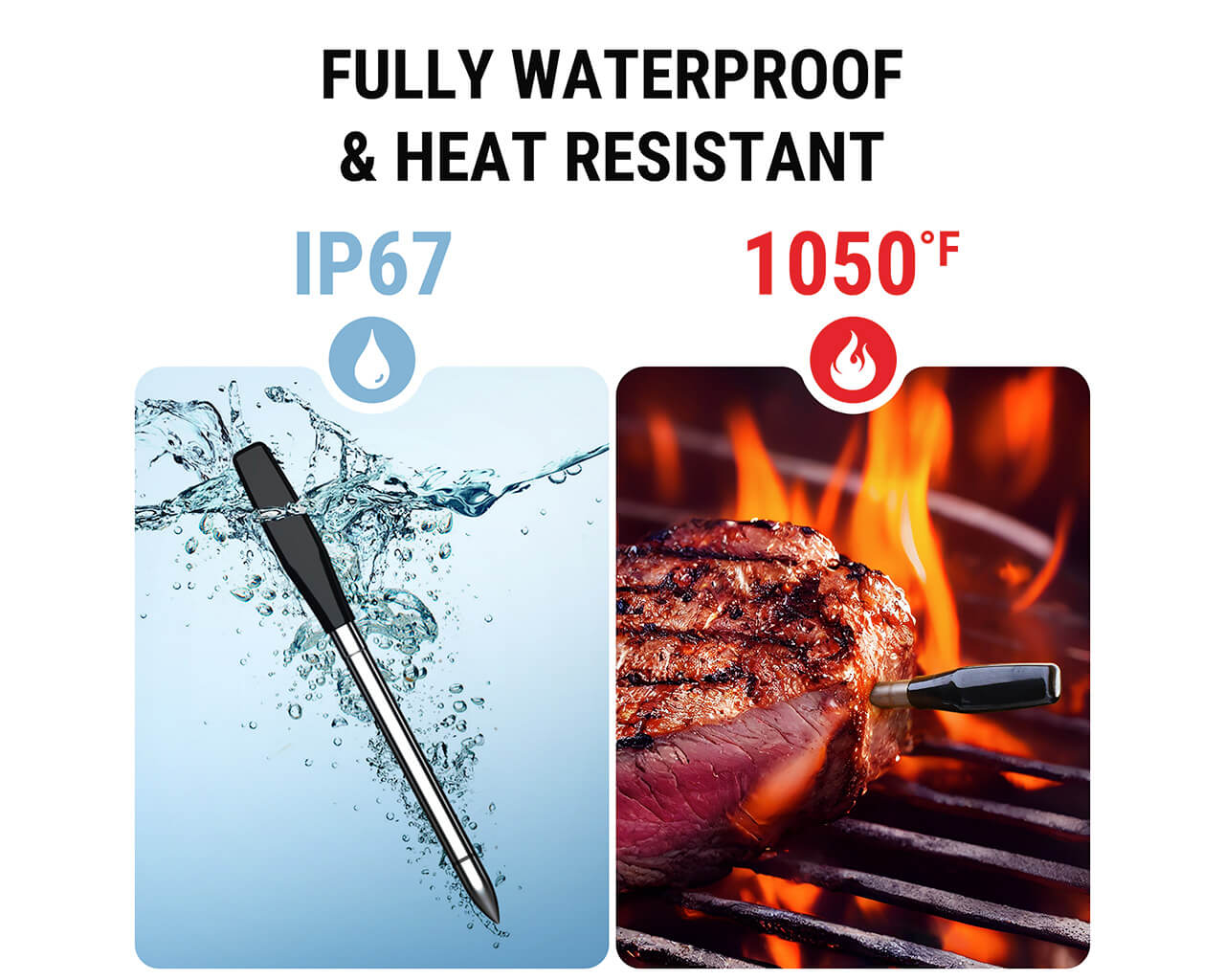 ThermoPro 4 Probe Tempspike Pro TP980W Wireless Meat Thermometer, , hi-res image number null