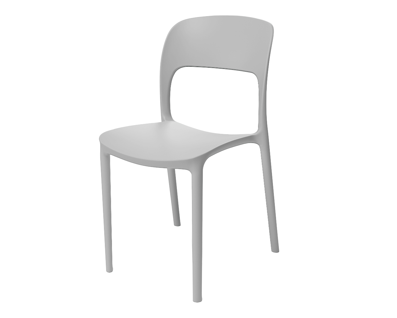 Riley Dining Chair - White, White, hi-res image number null