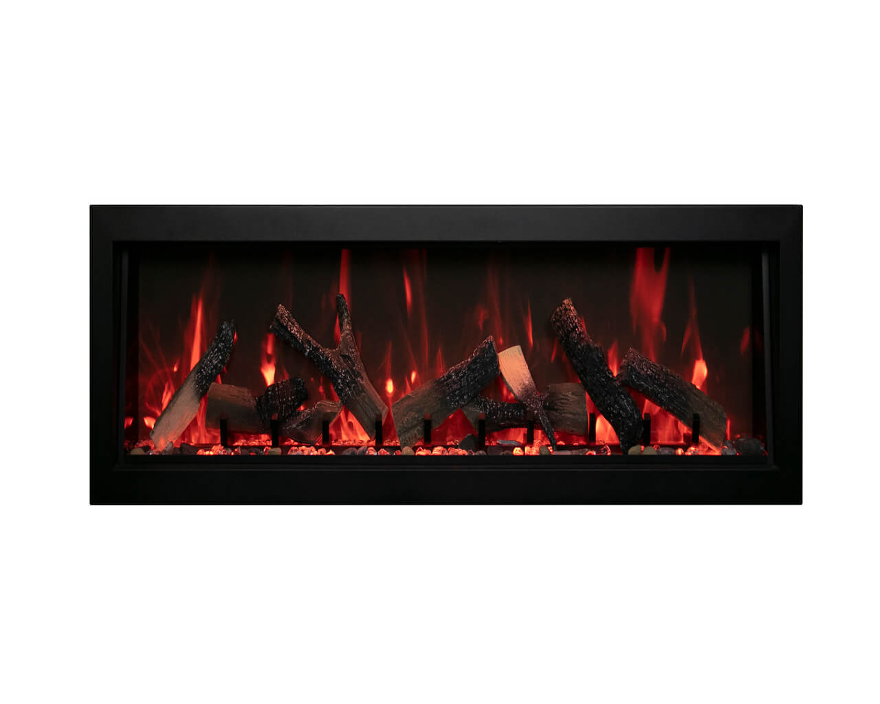 Amantii Smart 60" Electric Deep Built-in only comes with optional black steel surround, , hi-res image number null