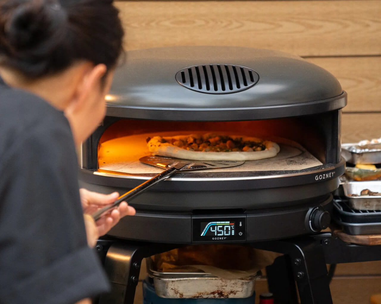 Gozney Arc Gas Pizza Oven - Off Black, Off Black, hi-res image number null