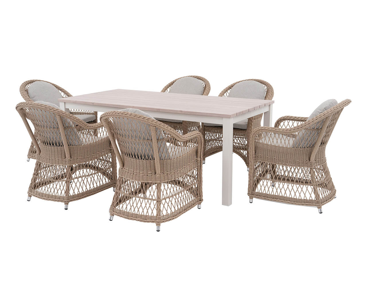 Kalbarri 7 Piece Dining Setting, , hi-res image number null