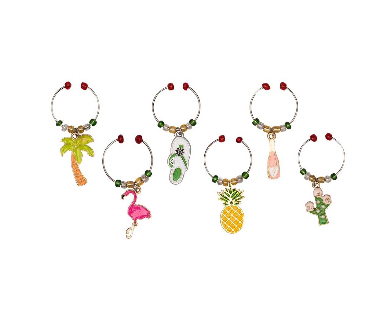 Avanti Wine Charms - Tropical, , hi-res image number null