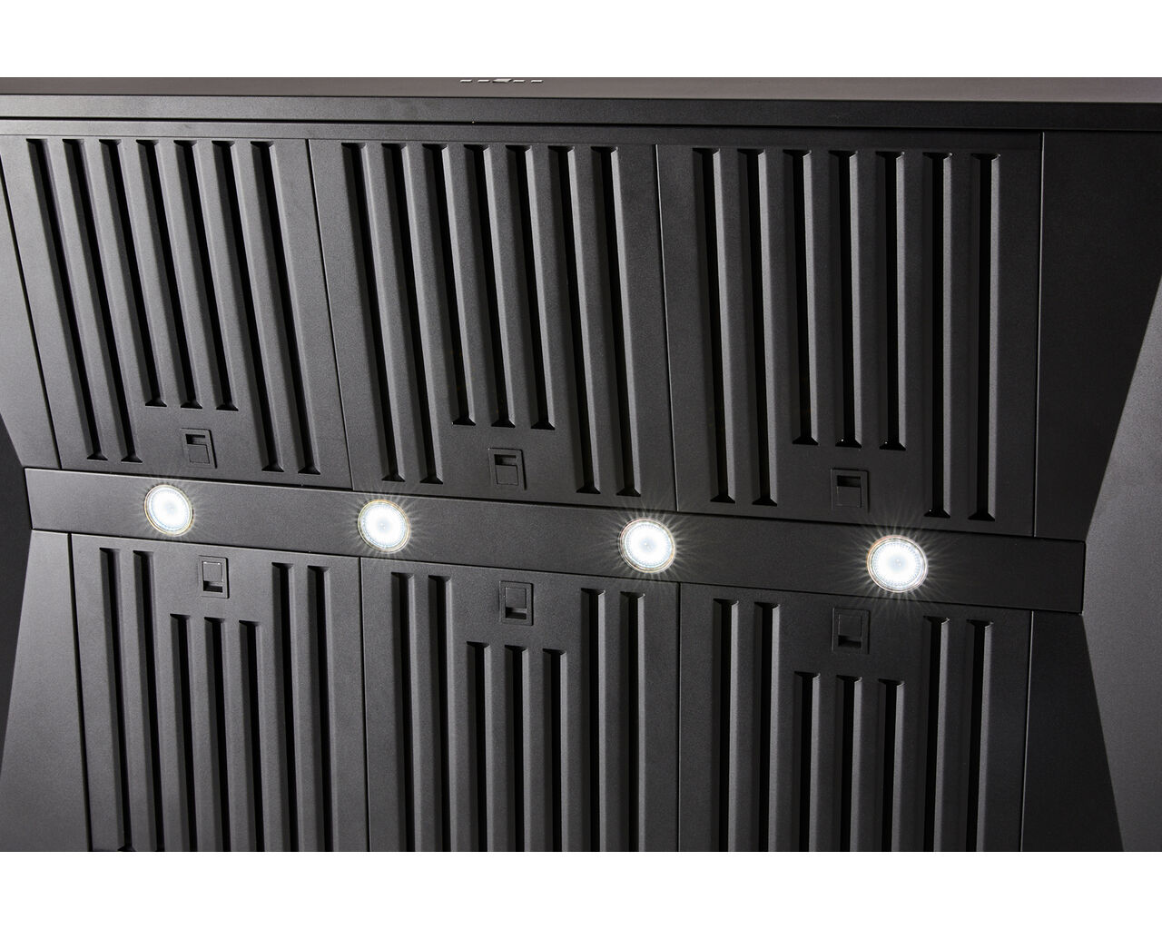 Schweigen Silent Black BBQ Alfresco Rangehood 1200mm 3200M³/hr Single Motor, , hi-res image number null