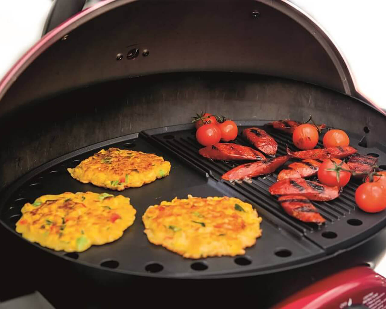 Ziggy Classic Single Burner Portable Grill LPG BBQ - Chilli Red, Chilli Red, hi-res image number null