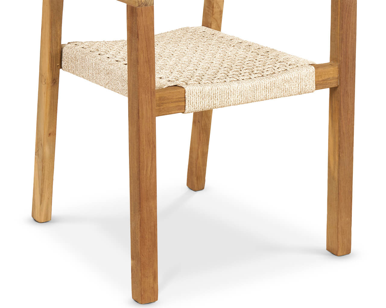 Kursi Teak & Rope Dining Chair, , hi-res image number null