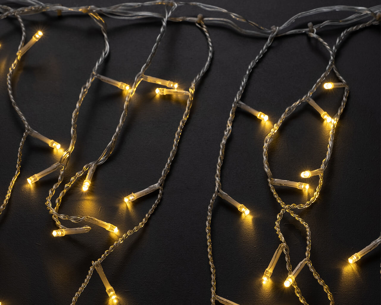 LumiFX 200 Bulb LED Icicle String Lights, , hi-res image number null