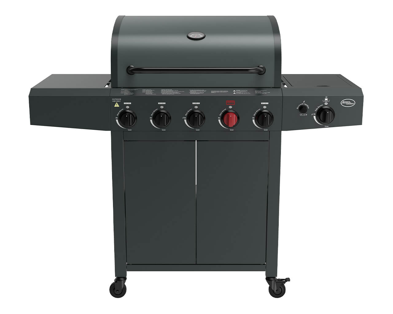 Jumbuck 5 burner bbq best sale