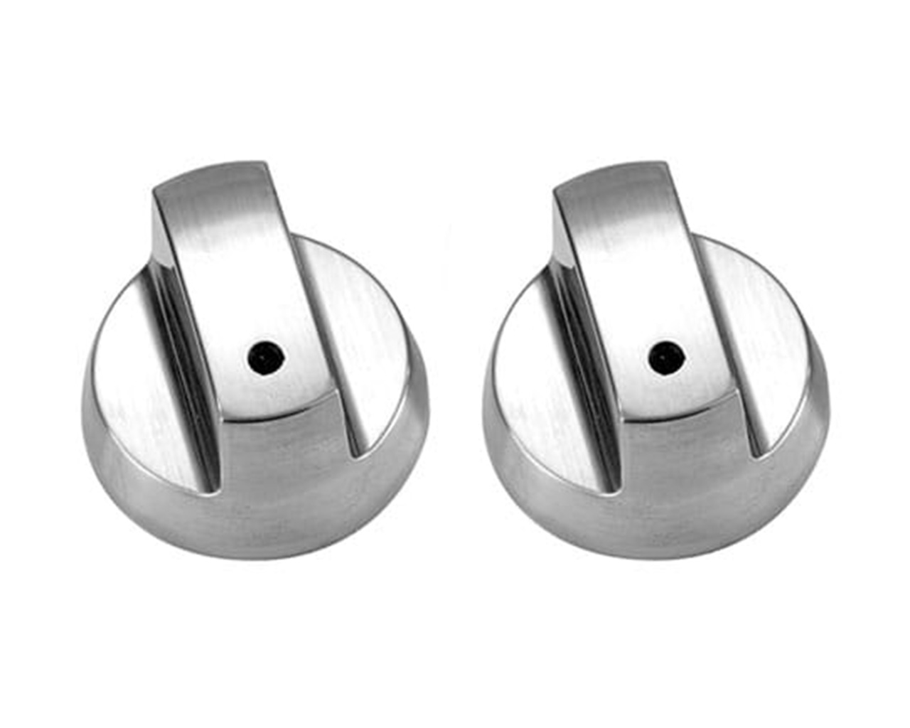 Gasmate Replacement Chrome BBQ Knobs - 2 Pack (Suits Most BBQ Brands), , hi-res image number null