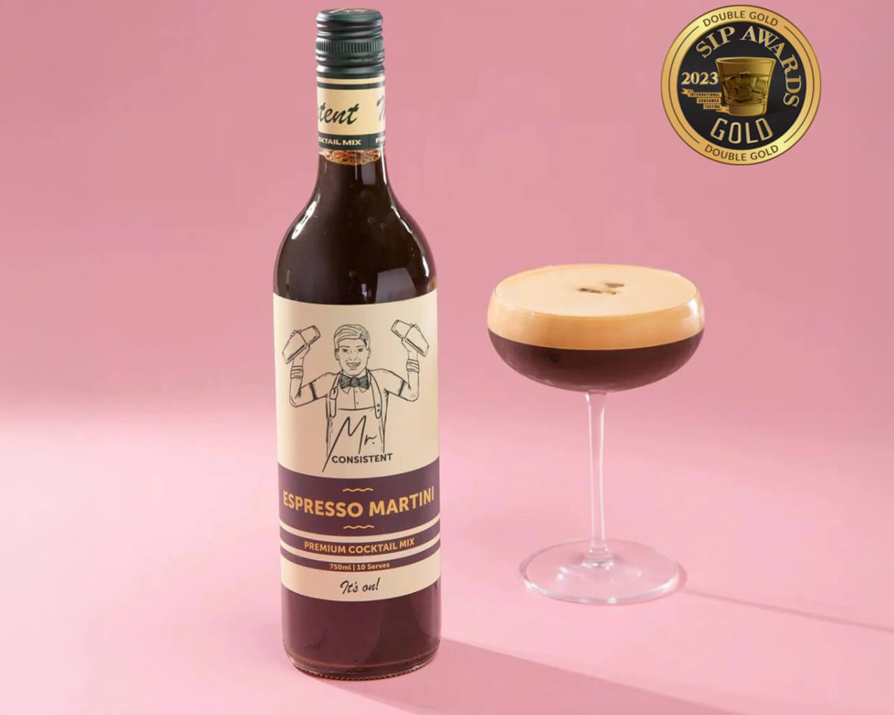 Mr. Consistent Espresso Martini Cocktail Mixer, , hi-res image number null