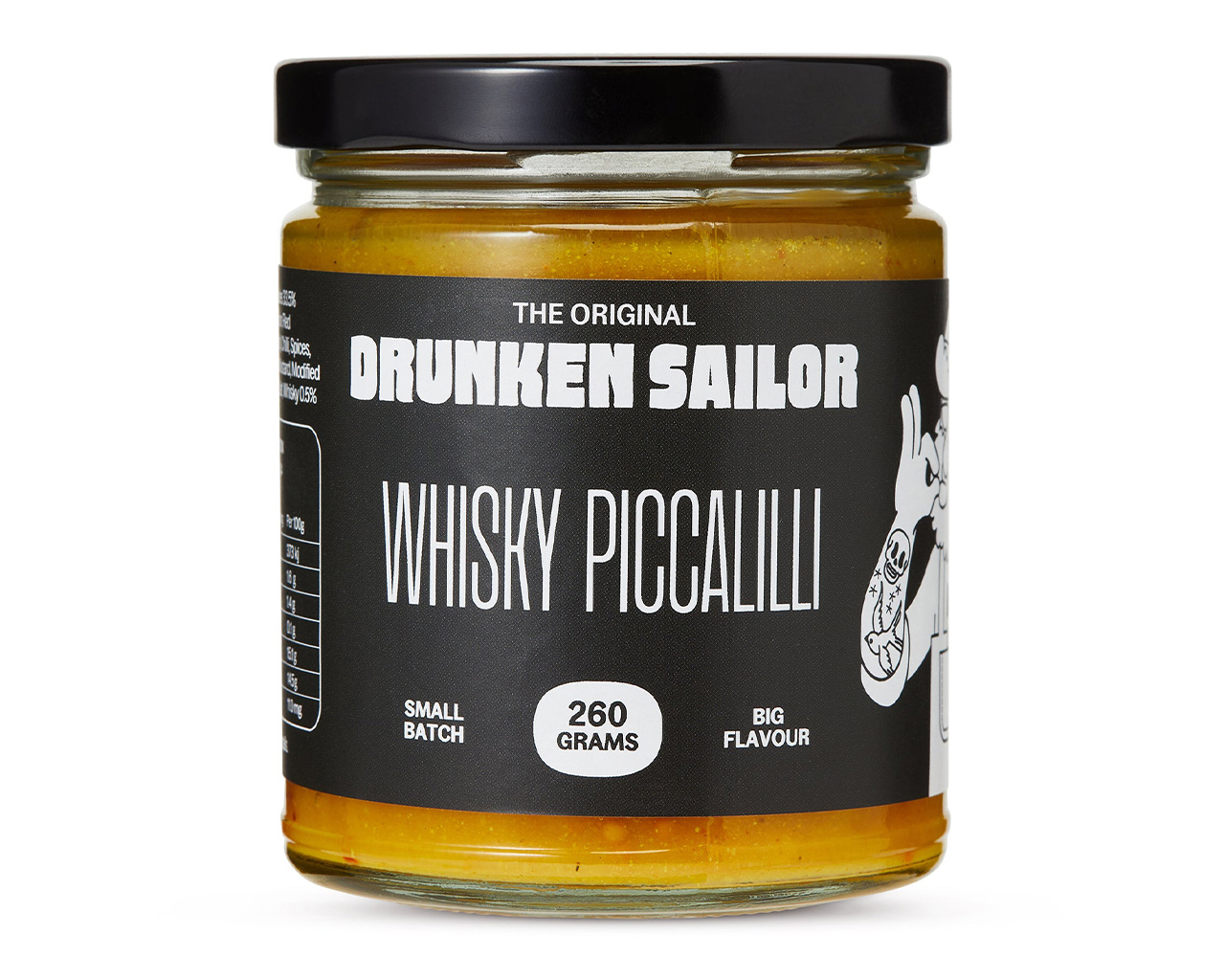 Drunken Sailor Whisky Piccalilli 260g, , hi-res image number null