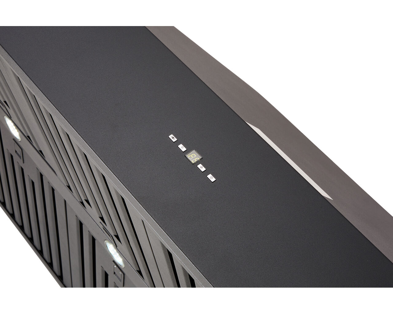 Schweigen Black BBQ Alfresco Rangehood 1500mm (Non Silent) 2500M³/hr Twin Motors, , hi-res image number null