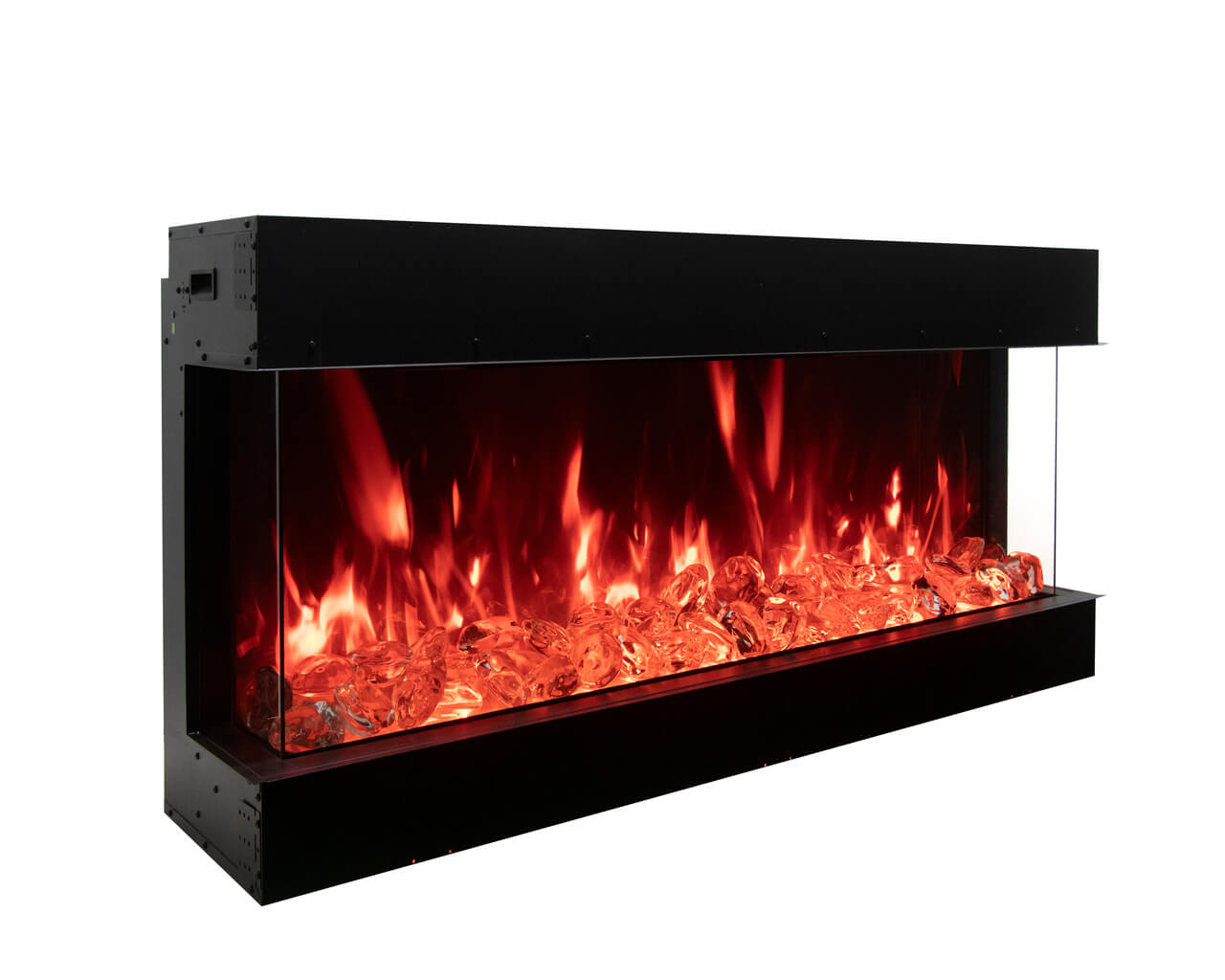 Amantii Smart 60" 3 sided glass electric fireplace Built-in only, , hi-res image number null