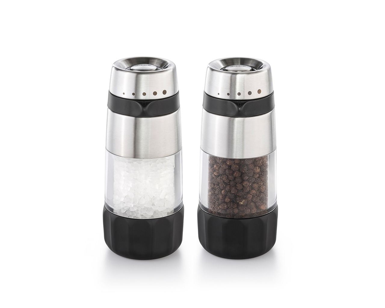 Oxo Accent Mess-Free Salt & Pepper Grinder Set, , hi-res image number null