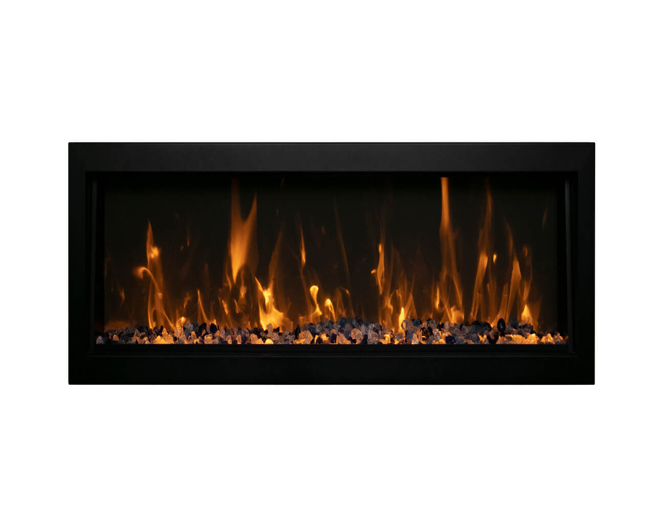 Amantii Smart 40" Electric Deep Built-in only comes with optional black steel surround, , hi-res image number null