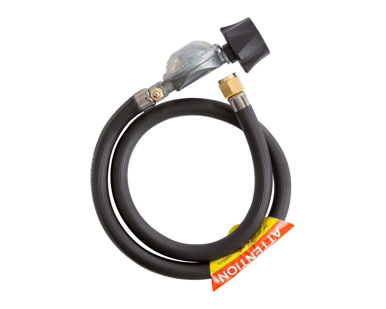 Gasmate PVC Hose & Regulator - 900mm (LCC27 TO 5/8" UNF (3/8" SAE)), , hi-res image number null