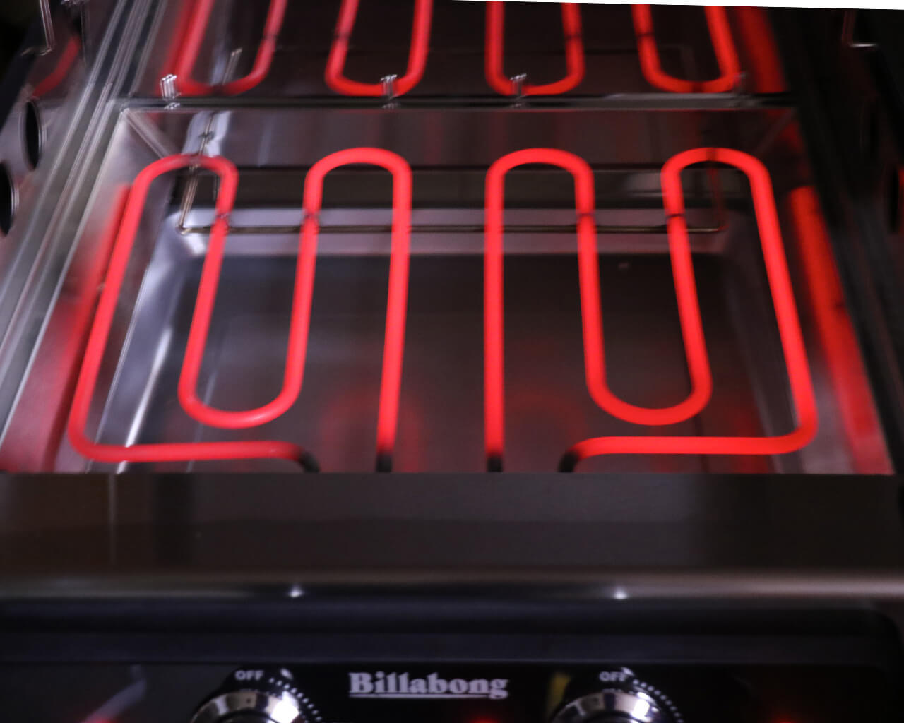 Billabong 2 Burner Electric BBQ on Cart, , hi-res image number null