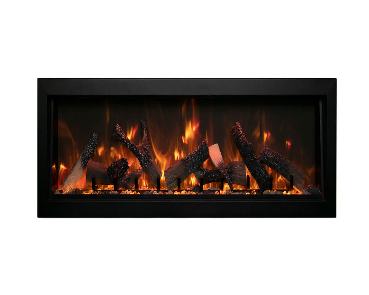 Amantii Smart 72" Electric Deep  Built-in only comes with optional black steel surround, , hi-res image number null