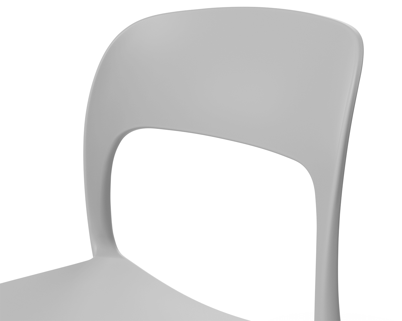 Riley Dining Chair - White, White, hi-res image number null