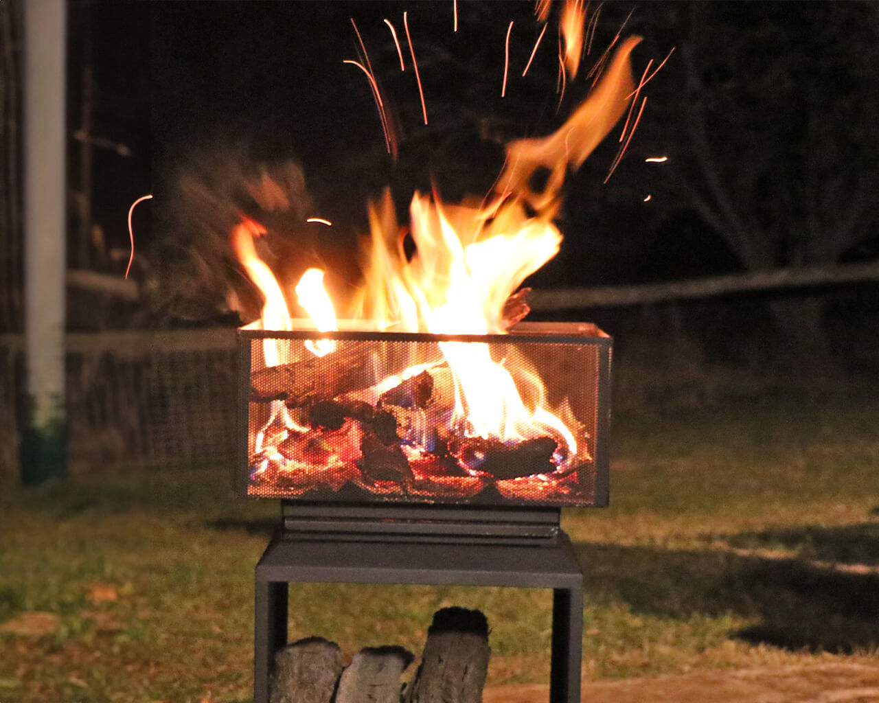 Maxiheat Stacker Firepit with Wood Storage, , hi-res image number null