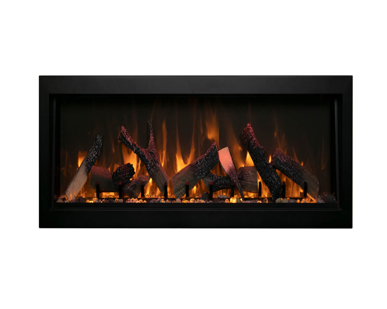 Amantii Smart 60" Electric Deep Built-in only comes with optional black steel surround, , hi-res image number null