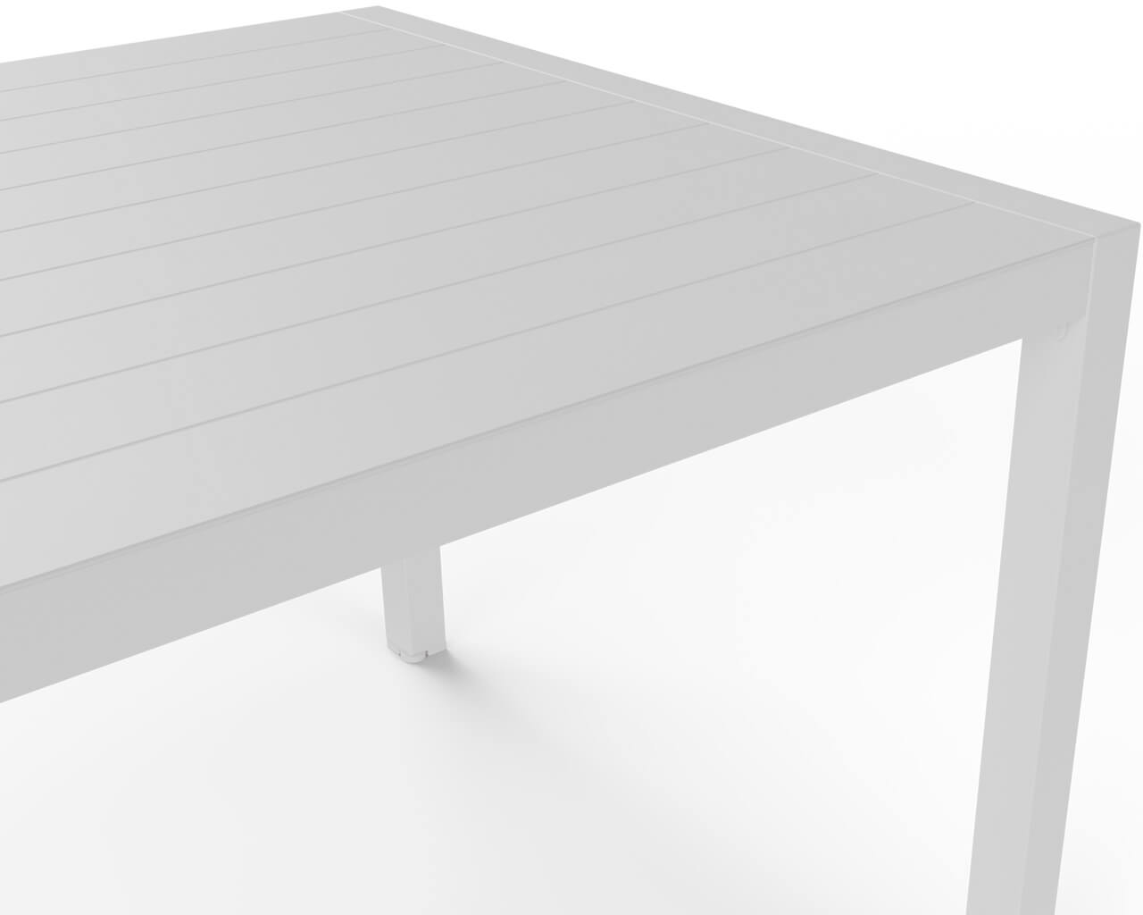 Jette 3 Piece Bench Setting - White, White, hi-res image number null