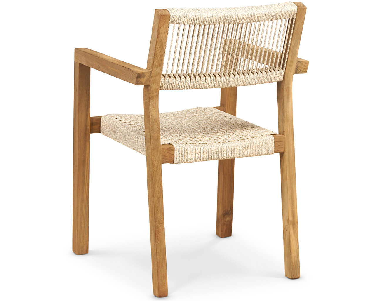 Kursi Teak & Rope Dining Chair, , hi-res image number null