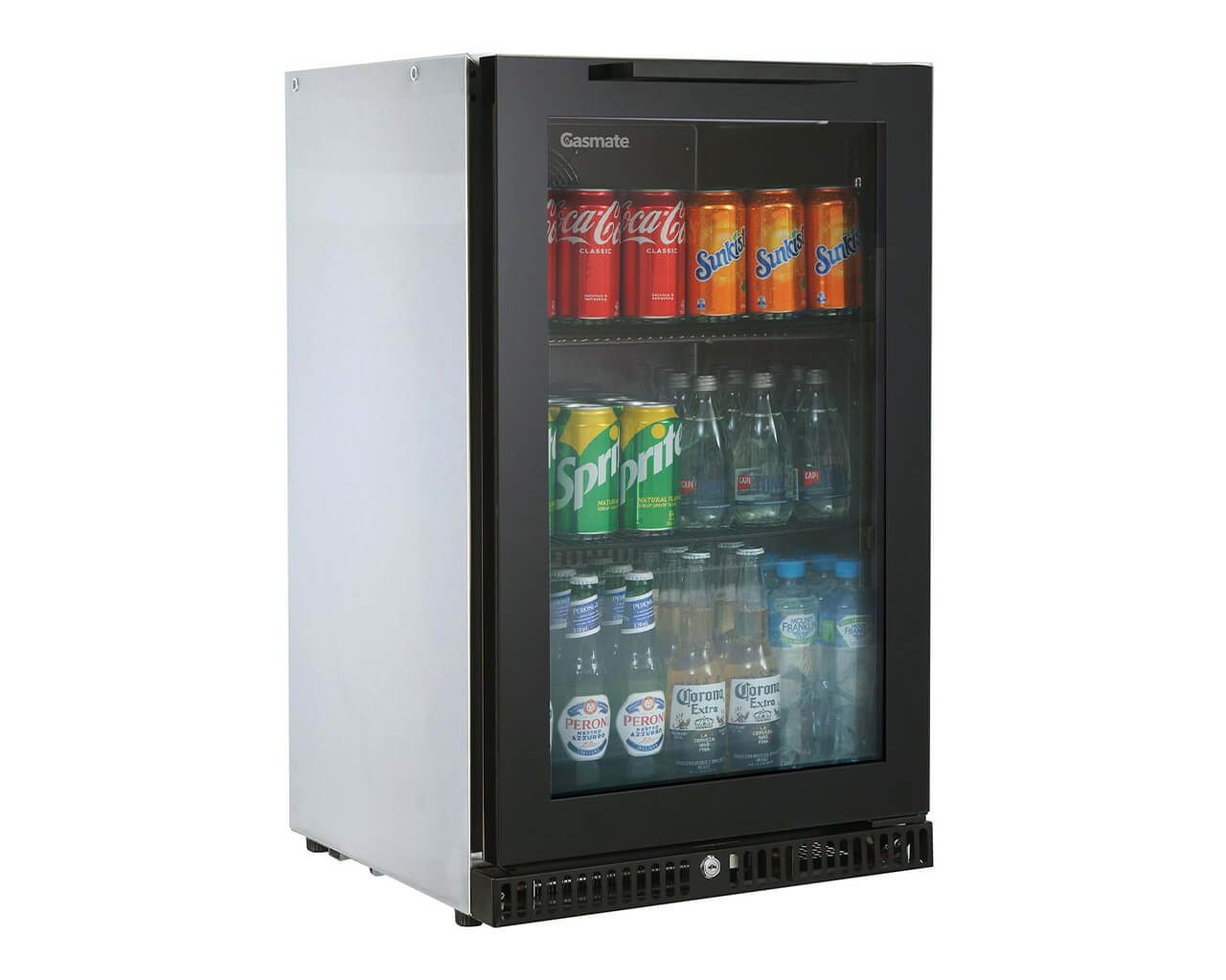 Gasmate Premium Glass Bar Fridge  97L - 1 Door, , hi-res image number null