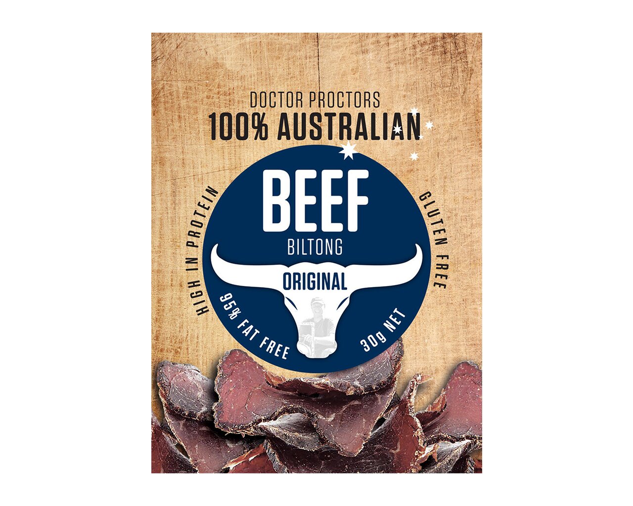 Doctor Proctor Original Beef Biltong 30G, , hi-res image number null