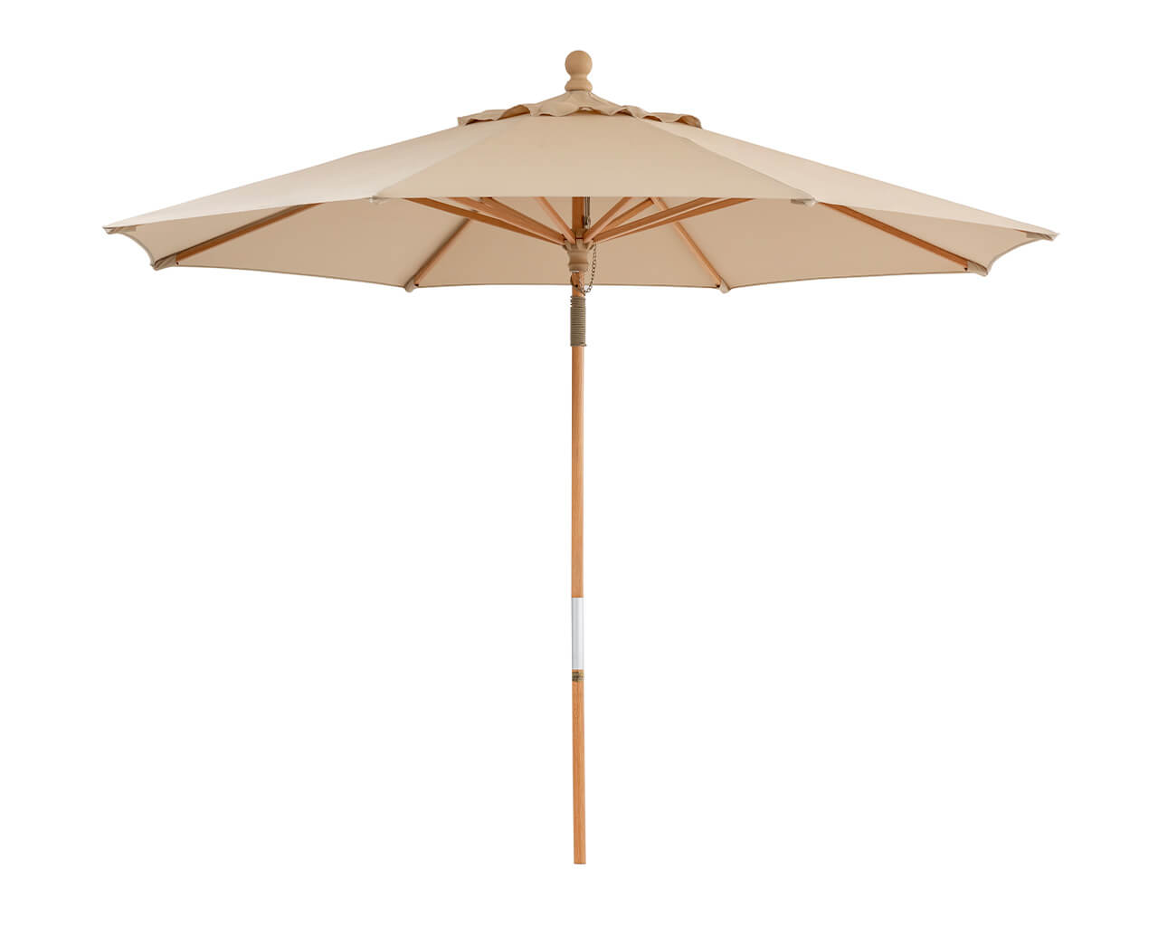 Hartford 2.7m Timber Umbrella, , hi-res image number null