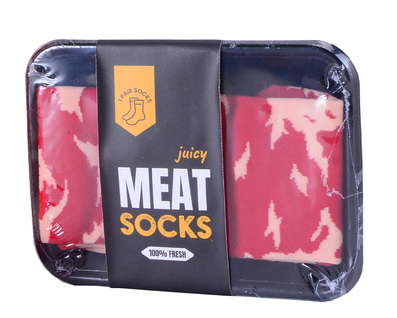 Novelty Meat Socks Box - 1 Pair, , hi-res image number null