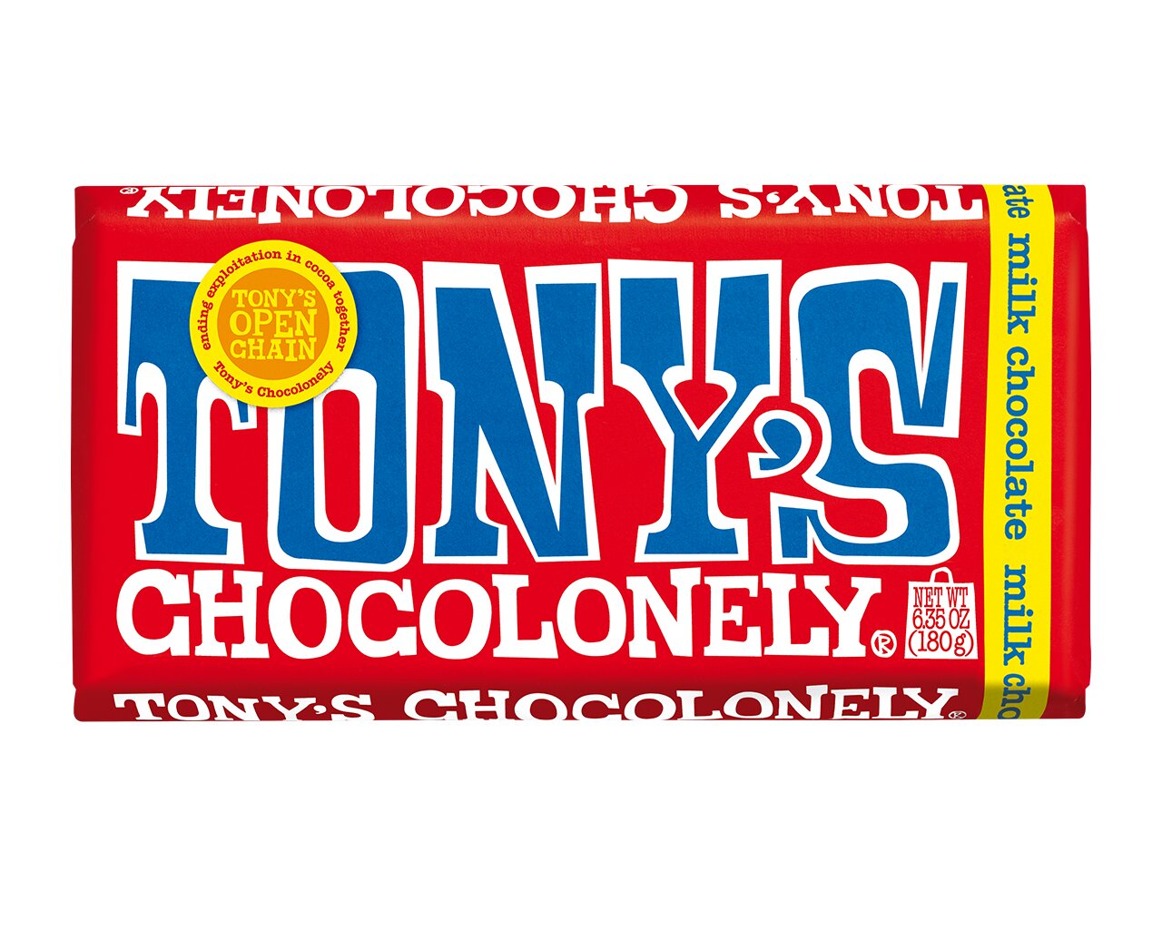 Tony'S Chocolonely Milk Chocolate 180G, , hi-res image number null