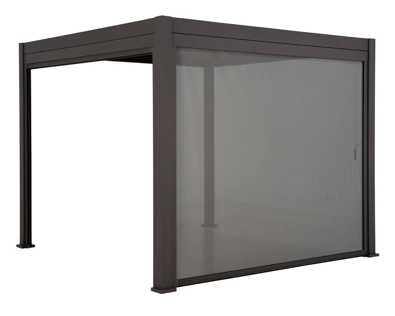 Coolaroo Fairhaven Gazebo Track Guided Privacy Screen - 3.6m, , hi-res image number null