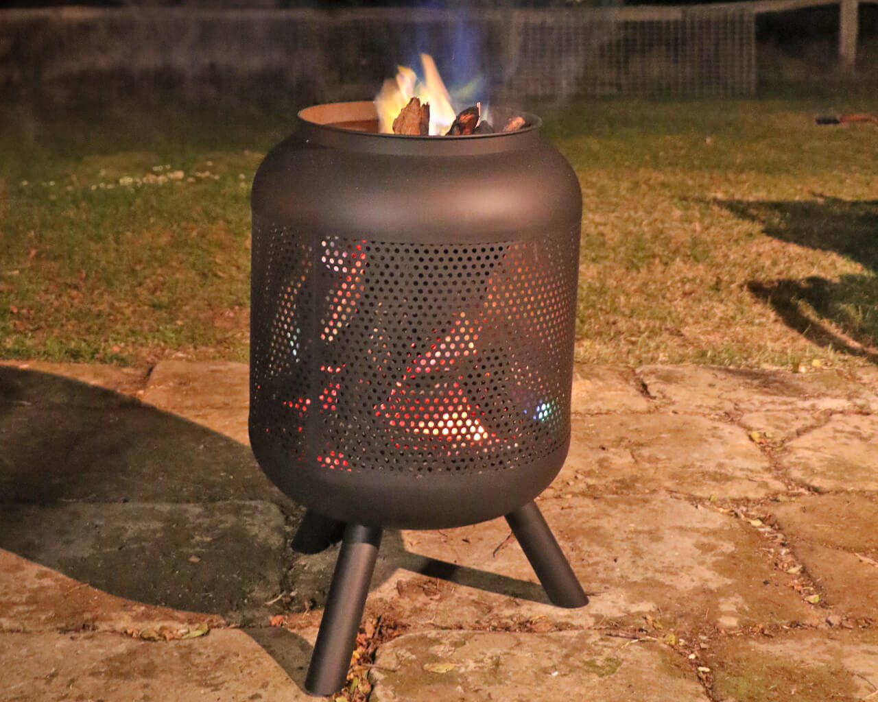 Maxiheat Drum Firepit, , hi-res image number null