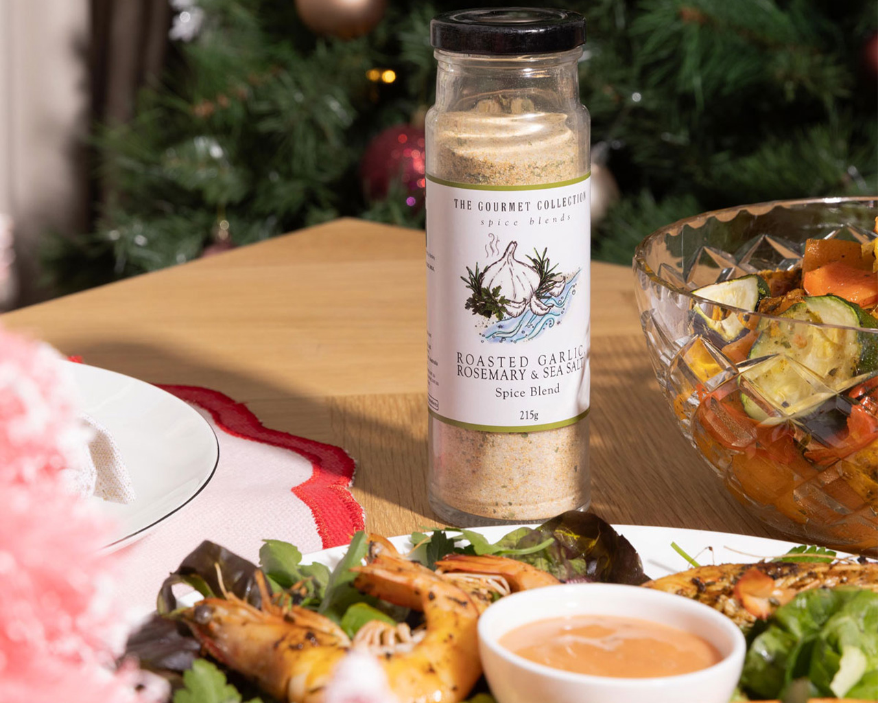 The Gourmet Collection Roast Garlic, Rosemary & Sea Salt Spice Blend, , hi-res image number null