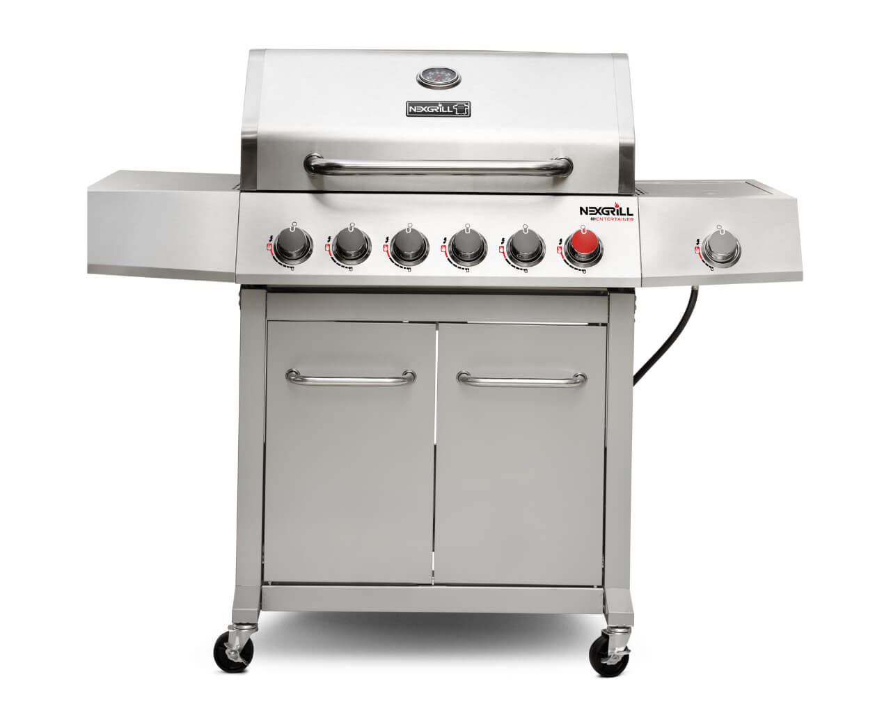 Nexgrill Entertainer 6 Burner BBQ with Sear Zone and Side Burner, , hi-res image number null