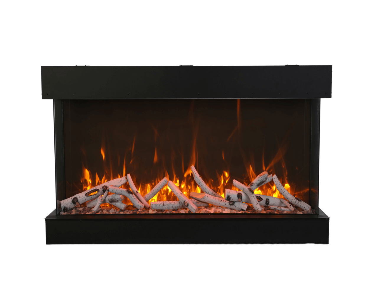 Amantii Smart 50" unit - 14 1/4" in depth 3 sided glass fireplace, , hi-res image number null