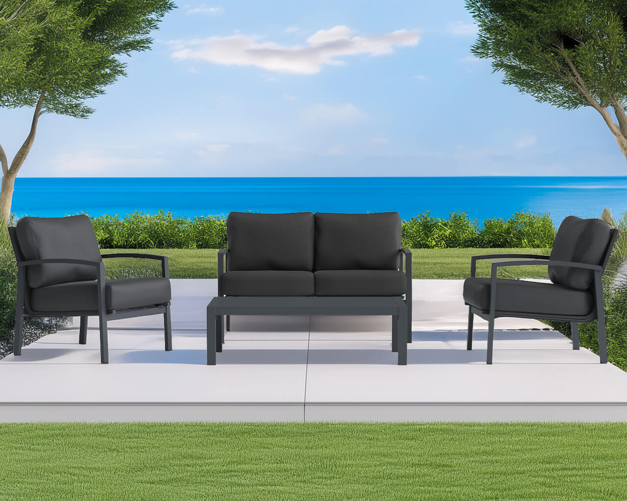 Jette 4 Piece Lounge Setting, , hi-res image number null