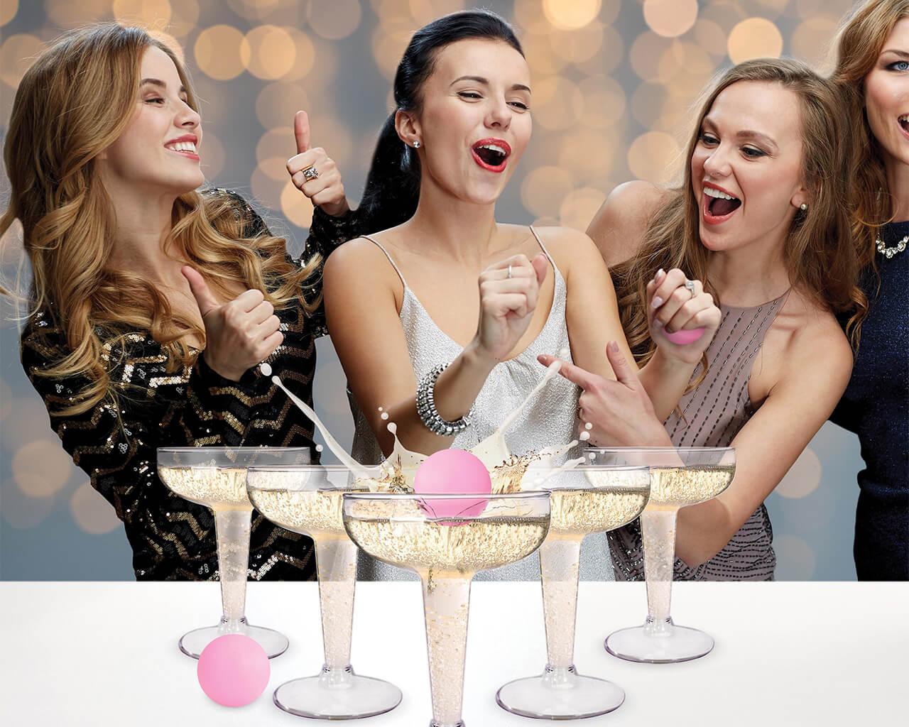 Prosecco Pong Set, , hi-res image number null