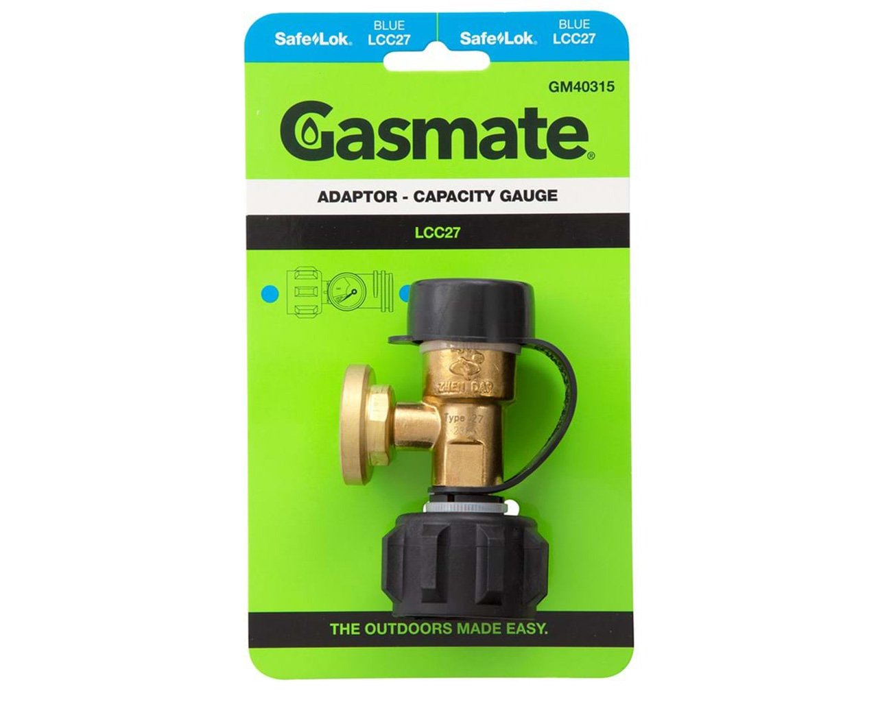 Gasmate Adaptor - LCC27 Capacity Gauge, , hi-res image number null